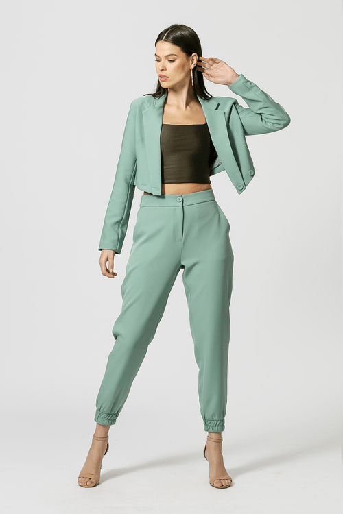Calça Jogging Crepe - Garrafa Cl