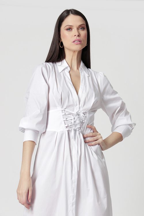 Vestido Corset - Branco