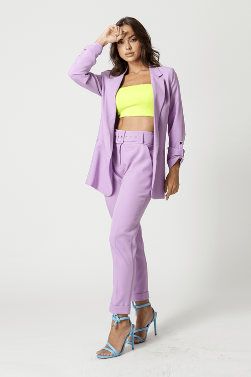 Top Faixa Corset - Amarelo Neon