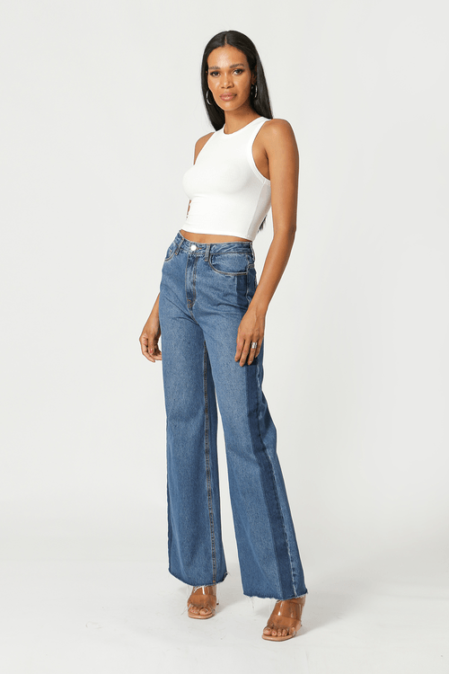 Regata Cropped Canelada - Off White