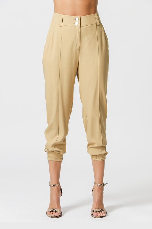 Calça Jogger - Bege Esc