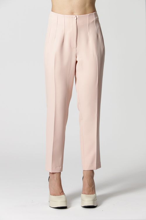Calça Cenoura Alfaiataria - Nude