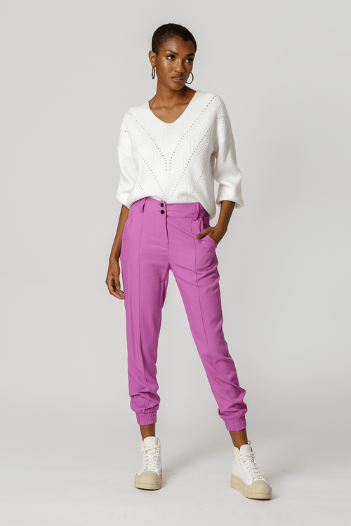 Calça Jogger - Lilas Claro