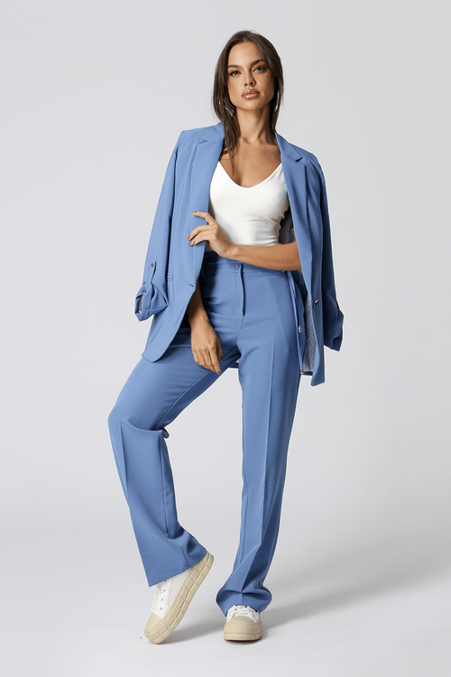Body Decote V Frente e Verso - Off White 1