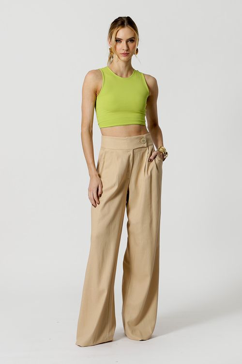 Blusa Cropped Básica - Folha 2