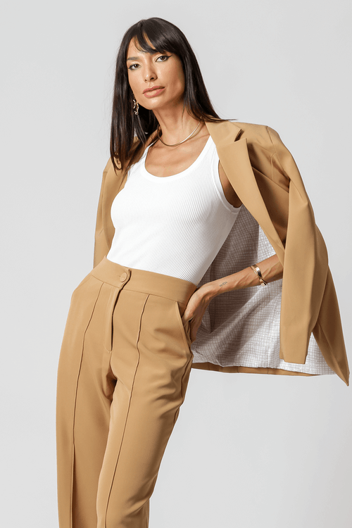 Regata Em Malha Retilínea - Off White