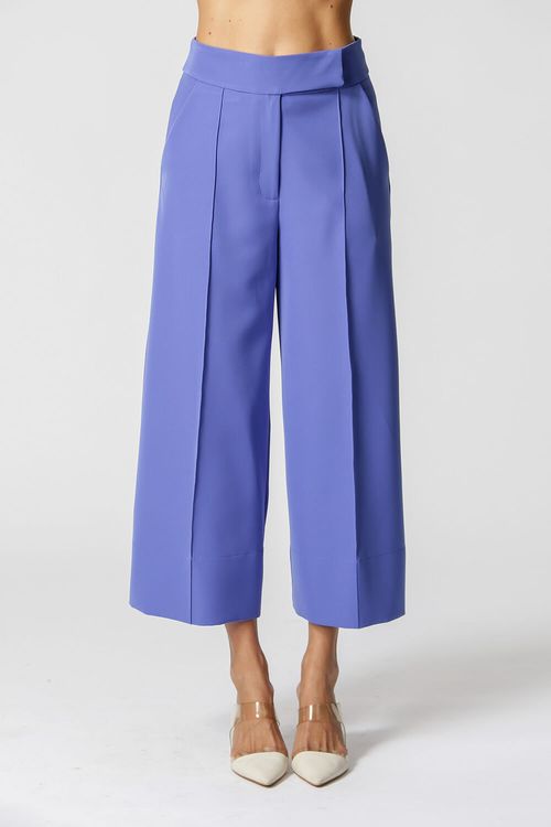 Calça Pantacourt Alfaiataria - Azul Klein 1