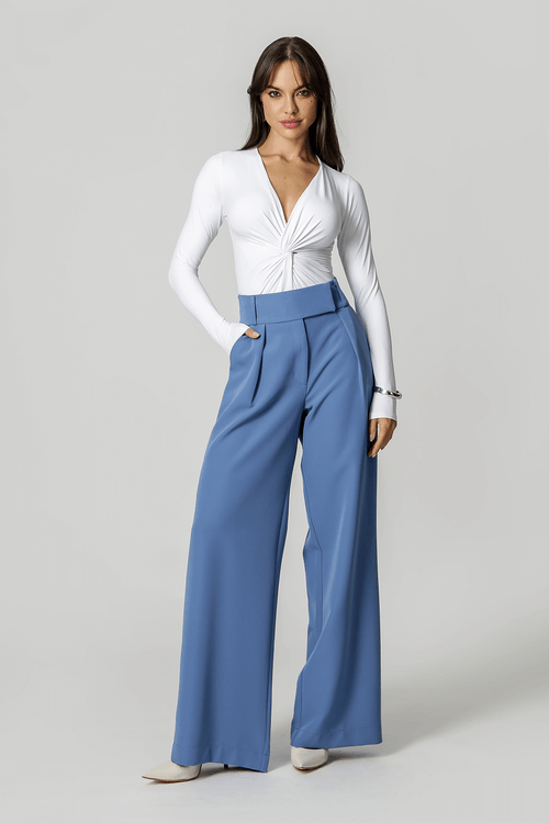Body Manga Longa Amni - Branco