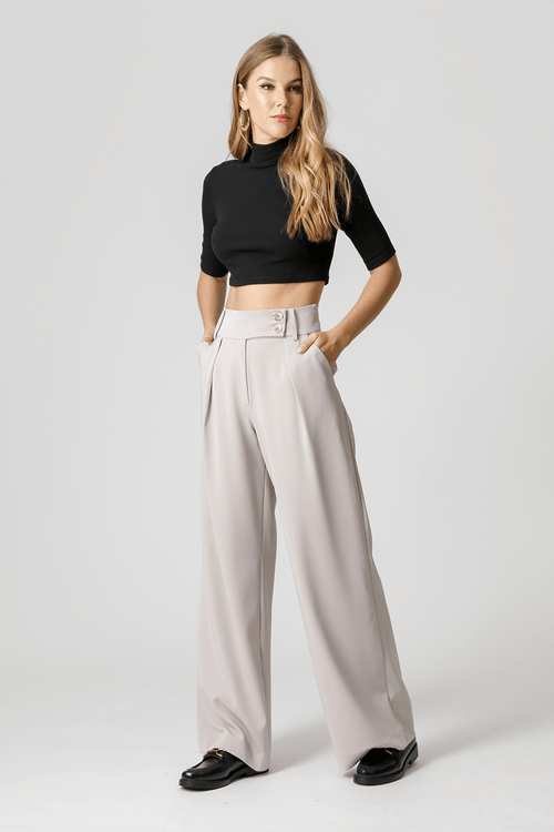 Blusa Gola Alta - Preto