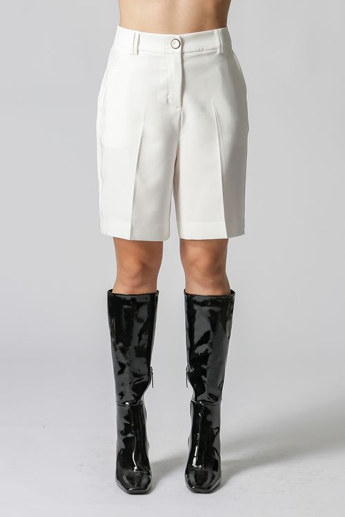 Bermuda Alfaiataria - Off White 1