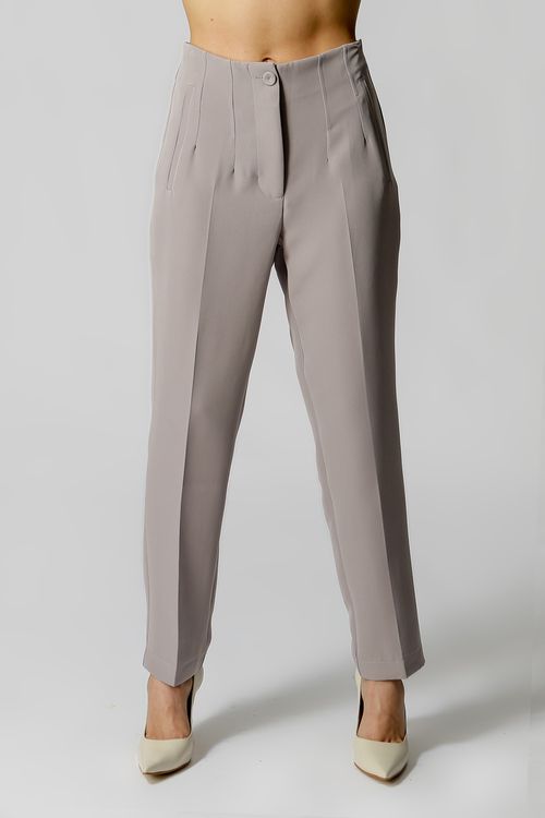 Calça Cenoura Alfaiataria - Cinza